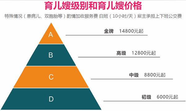 育儿嫂工资